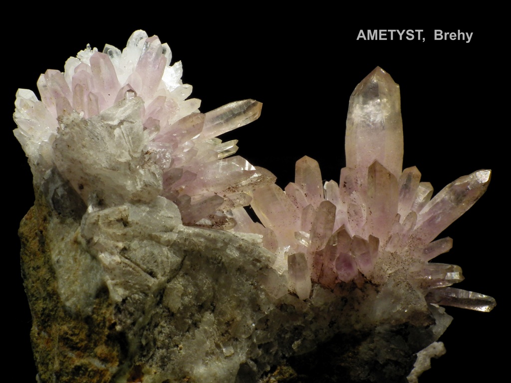 Amethyst, Brehy - Liešna dolina