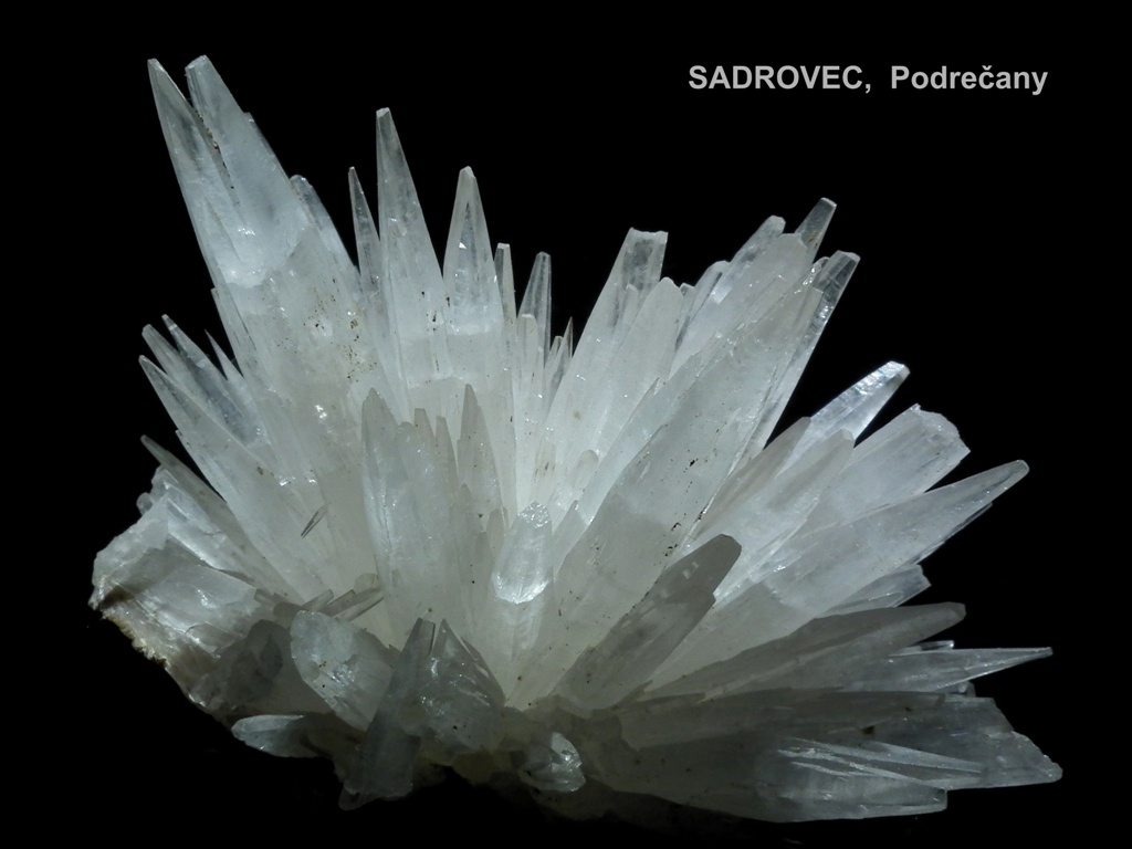 Aragonite, Podrečany